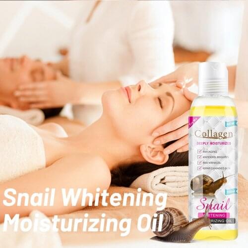 Disaar 100ML Snail Collagen Moisturizing Essential Oil Whitening Brightening Skin Anti Aging Anti Wrinkles Repair Damaged Skin