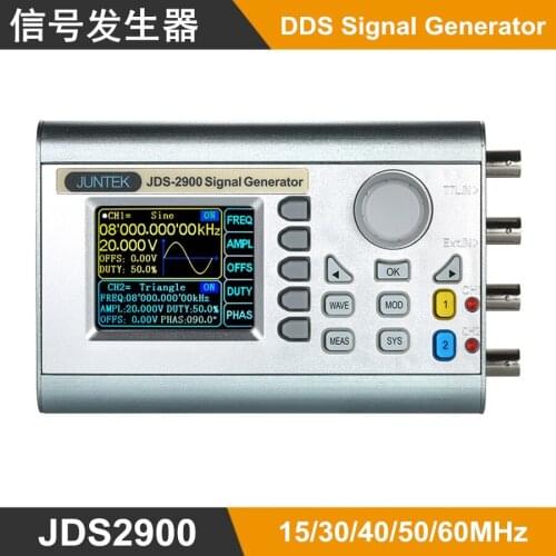 JDS2900 30MHz digital control dual channel DDS function signal generator