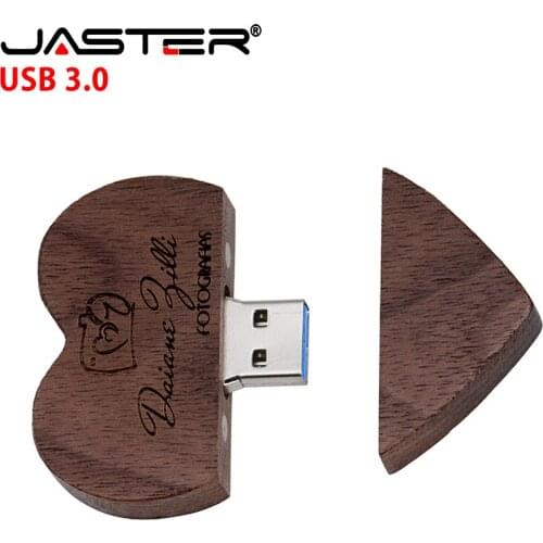 JASTER USB 3.0 Muxin Usb flash memory stick pendrive 4gb 8gb 16gb 32gb wedding photography supplies 1 pcs free LOGO