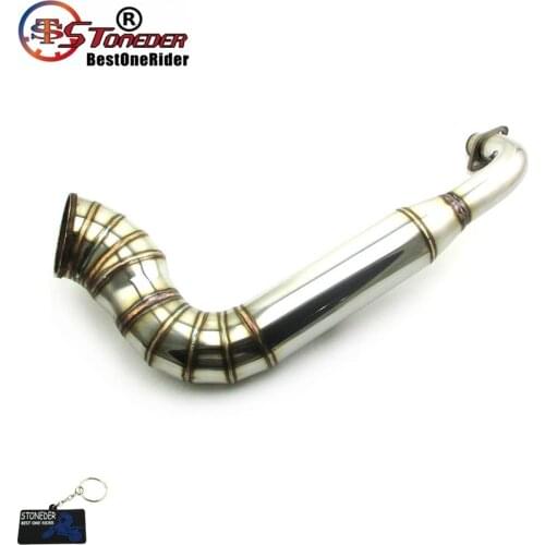 STONEDER Stainless Steel Exhaust Muffler For Honda Z50 Z50A Z50J Motor Bikes