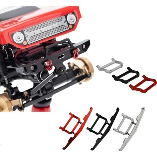 SPGCM 1/24 simulation RC car front bumper aluminum alloy connector for Axial SCX24 C10 SCX24 AXI00002 AXI00001 AXI90081