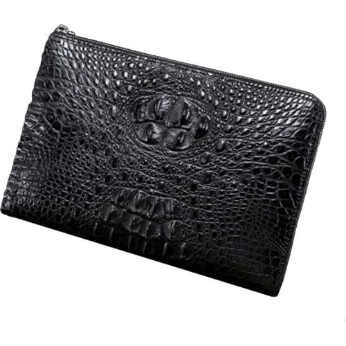 Xingmengda new Men clutch bags male handbags crocodile Hand bag male envelope bag Men crocodile bag Hand caught men bag