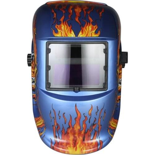 Industrial Welding Helmet Solar Power Auto Darkening Welding mask TIG MIG soldering Mask Skull Grinding Design