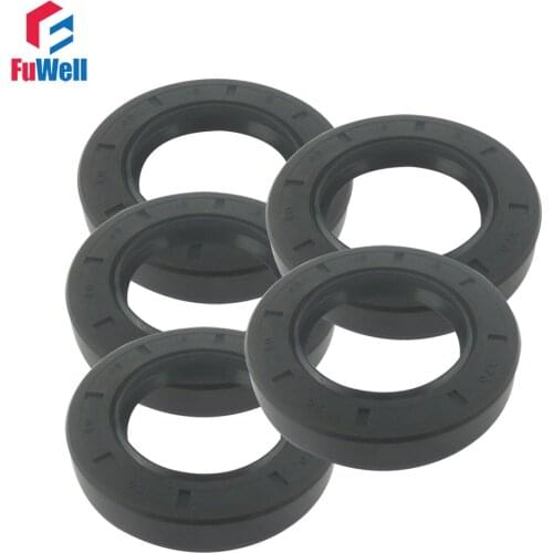 5pcs Skeleton Oil Seal 45x56x8mm /45x58x8/45x60x8/45x60x10/45x62x7/45x62x10mm TC Type NBR Black Radial Shaft Seal Ring Gasket