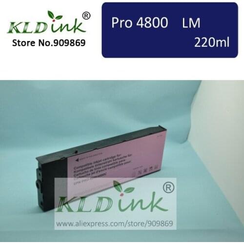 [KLD Ink] T606C Compatible ink cartridge for Stylus Pro 4800 Printer ( 1 cartridge with chip and pigment ink )