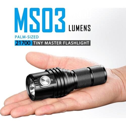 IMALENT MS03 LED Flashlight 13000Lumen Headlight CREE XHP 70 High Power Max 324 Meters for Camping Spotlights Emergency Lamp