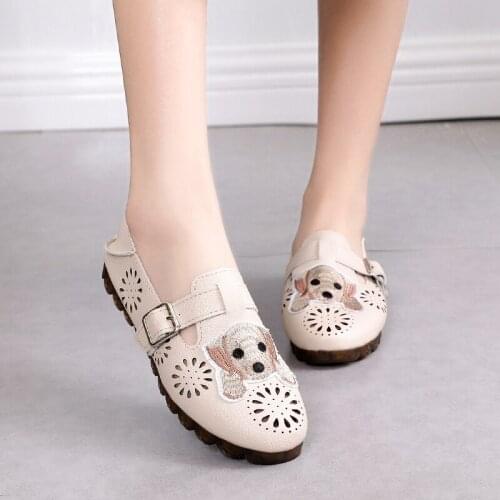 2020 Spring And Autumn Casual Wild Comfortable Mujer Chaussure Femme Round Head Fashion Lightweight Flat Shoes Women W33-21