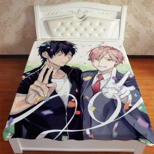 Anime Manga TEN COUNT Throw Blanket Blankets For Beds