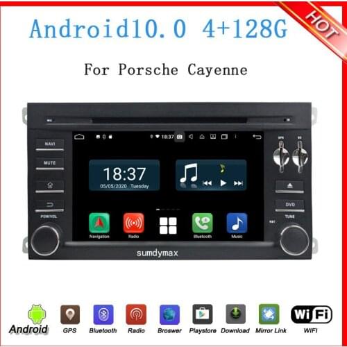 8core 4G +64GB Android9.0 car dvd player for Cayenne 2003-2010 Cayenne S 2003-2010 Cayenne GTS 2003-2010 with gps navigation