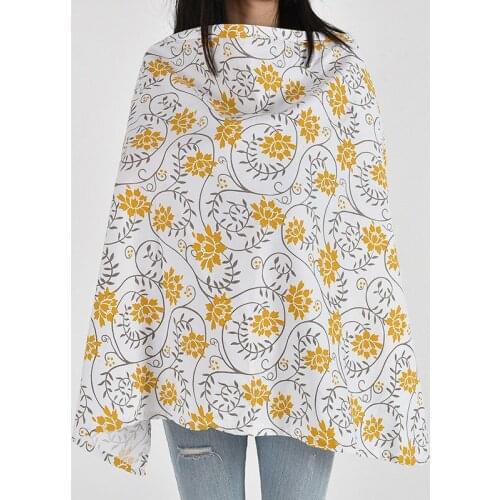 Breastfeeding Cover Baby Infant Breathable Cotton 100% cotton nursing cloth women maternity Udder Nursing Cover Feeding Cover