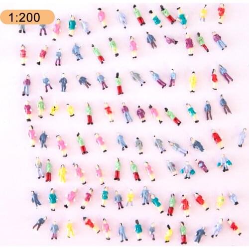 Nice Quality HO N O Z Scale Train Passenger Mini Figure For Railway Street People Landscape Layout