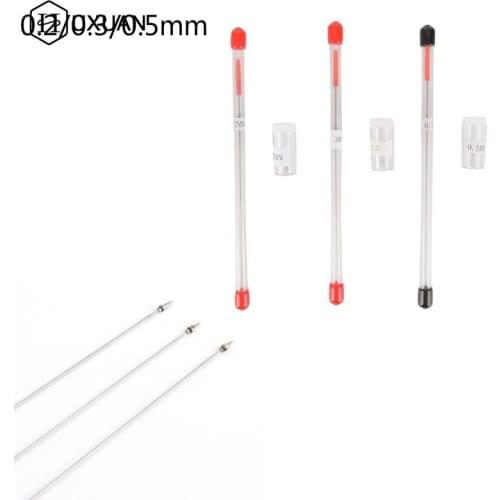 0.2mm 0.3mm 0.5mm Airbrush Nozzle Needle Replacement for Airbrushes Spray Gun Model Spraying Paint Maintenance Tool Accessories