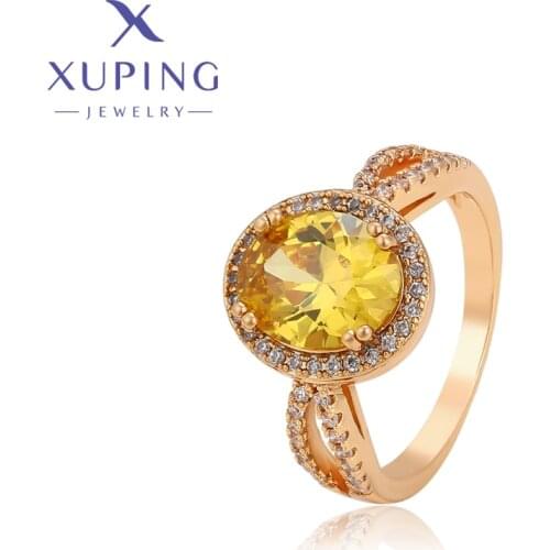 Xuping Jewelry Fashion Popular Design Ring with Gold Plated for Party Gift ZBR191
