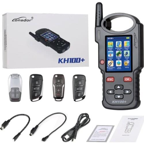 Lonsdor KH100+ Remote Key Programmer Latest Handheld Device Update Version of KH100
