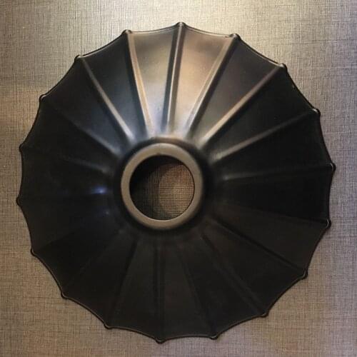 Vintage shade D250mm*H55mm E27 lamp shade black finished cage edison lamp shade DIY black iron shade for lighting