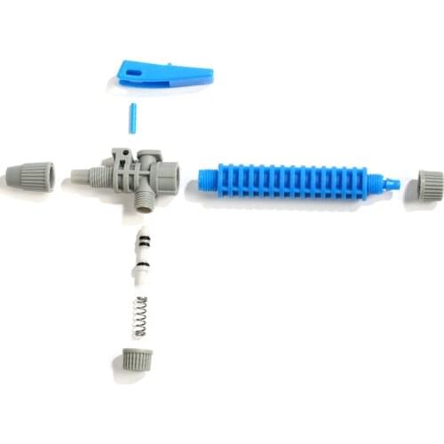 1pcs Household High Pressure Air Pump Manual Sprayer Garden Adjustable Trolley Gun Nozzle Watering Spray Sprayer Head With Joint