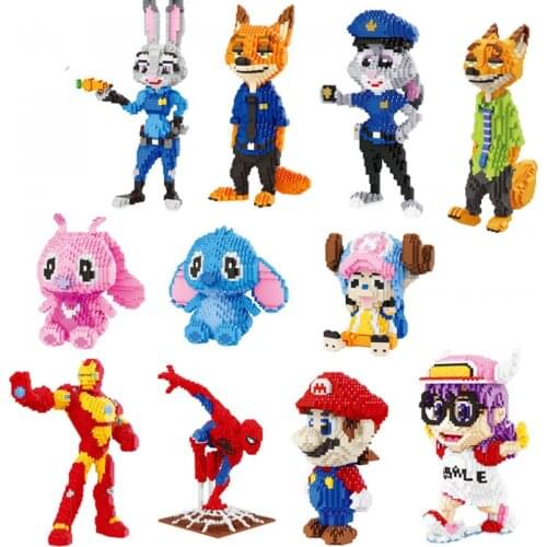 1250Pcs+ Anime Figure Military Blocks Building Block Figures Car Hc Magic Mandalorian Set Power Mini Construction