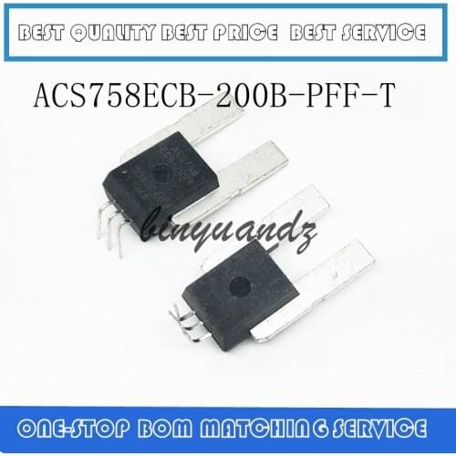 5pcs/lot ACS758ECB-200B-PFF-T ACS758ECB-200B ACS758ECB ACS758-200B SENSOR CURRENT HALL 200A Best quality