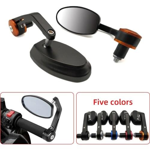 22mm Motorcycle Aluminum Rear View Handle Bar End Side Rearview Mirrors For Yamaha XMAX400 XMAX300 x max 125 250 400 300 VMAX