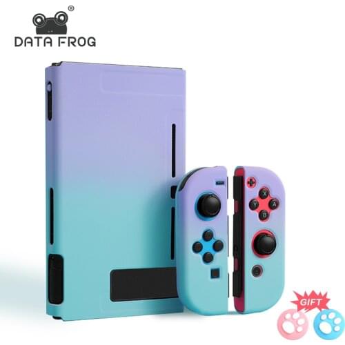 DataFrog Case For Nintendo Switch/Nintendo Switch Lite Mixed Colors Skin Cover For Nintendo Switch Joy Con Hard Case Shell