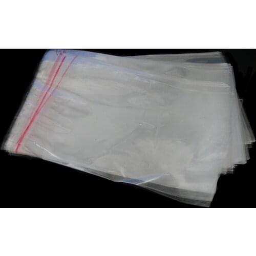 Hot Selling 200pcs 14*20cm Clear Mini Small plastic bags for jewelry Self Adhesive Seal OPP Package bag PDC02-07
