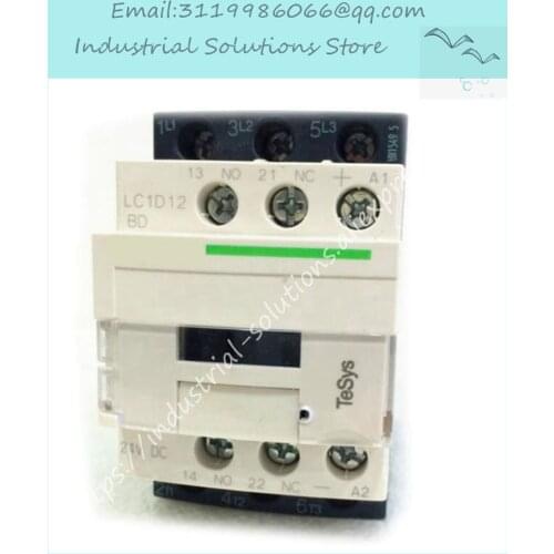 LC1D12BDC Contactor TeSys D12A DC 24V New LC1-D12BDC
