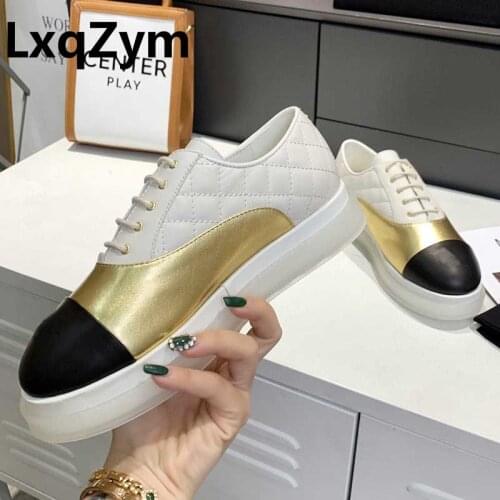 New Arrival Women Loafers Luxury Brand Designer Women Genuine Leather Platform Lace Up Transparent Bottom Slip On Casual Shoes