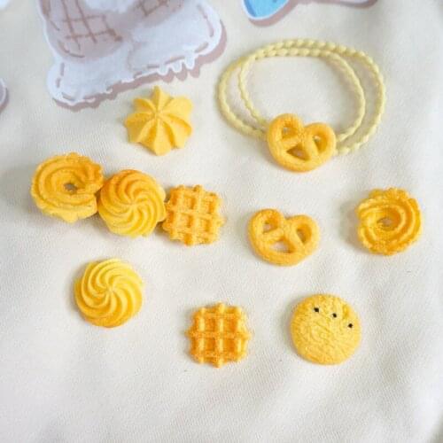 Cookies Side Clip Hairpin Cute Hairpin Japanese Bangs Duckbill Clip Headwear Female Clip Funny Hair Accessories Female