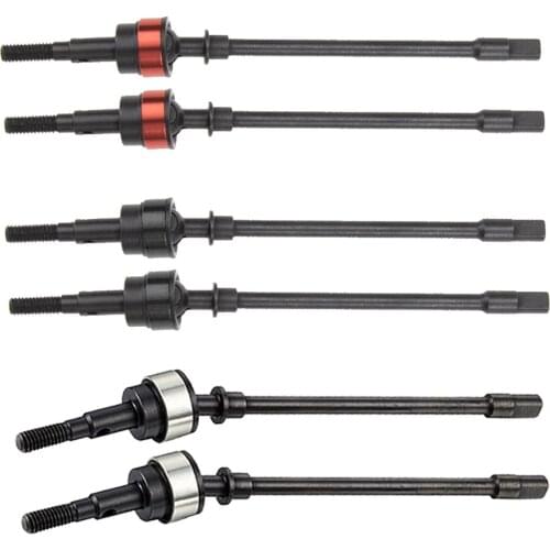 2PCS Front Drive Shafts for AXIAL SCX10 1/10 RC Rock Crawler Replacement