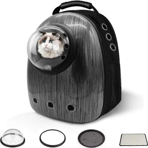 Pet Cat Backpack Breathable Outdoor Travel Space Capsule Double Shoulder Bag Capsule Pet Capsule Astronaut Backpack For Pets