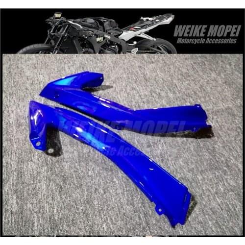 Blue Front Upper Mid Side Cowl Fairing Panel Fit For YAMAHA YZF600 R6 06 07 2006 2007