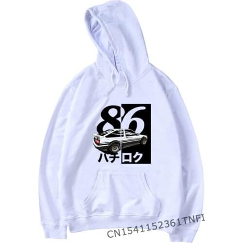 Initial D Hoodies AE86 Pullover Men Women Autumn Thickening Hoodies Japanese Anime Initial D Streetwear