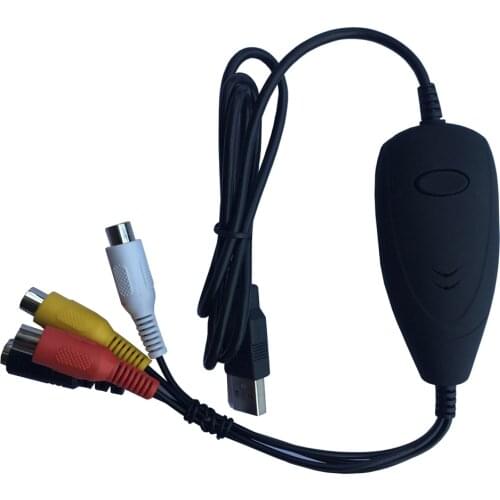 Video Card RCA to USB2.0 Converter adapter for windows 10 key, capture analog video audio to digital format with edit software