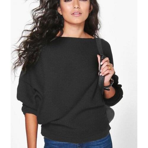 Sweater women new Spring/Autumn/winter Fashion Sexy Streetwear sweater long Sleeve knitting Sweater Solid women clothing