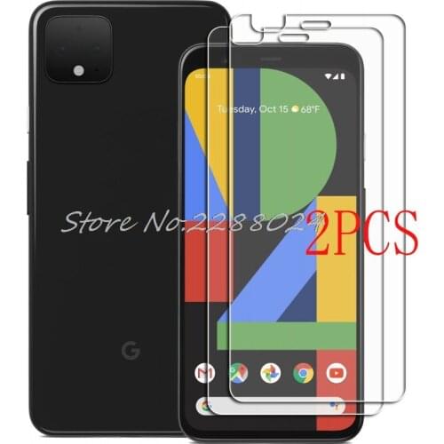 2PCS FOR Google Pixel 4 XL Tempered Glass Protective on Pixel4 XL 4XL XL4 G020M G020I G020P G020 Screen Protector Film Cover