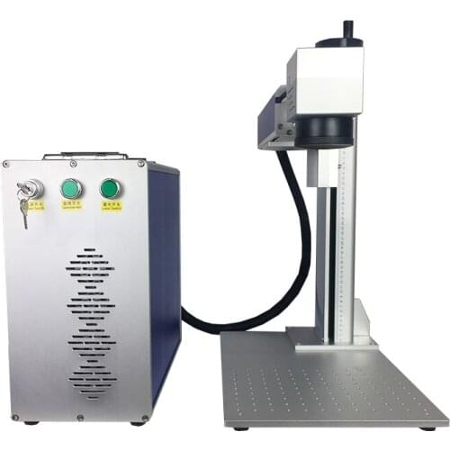 20w split type laser marking machine split design high efficiency high precision long life