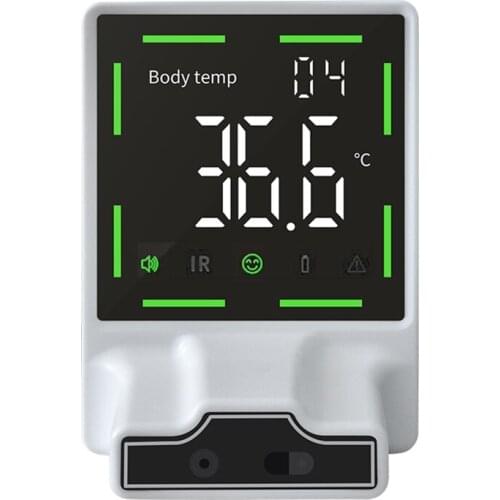2021 Wall-Mounted Body Infrared Temperature,Fever Alert & LCD Display for Company