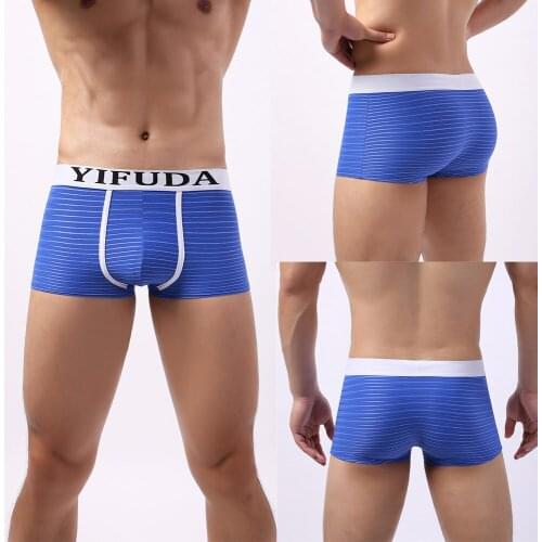 Men Underwear Boxer Sexy Mens Boxer Briefs Breathable Boxer Shorts Soft Smooth Cuecas Gay Underwear Slip Male Boy Underpants XXL
