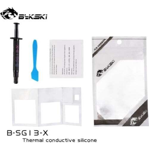 Bykski silicone grease Thermal paste for computer notebook CPU GPU Heat dissipation grease 2g heatsink gadget B-SG13-X