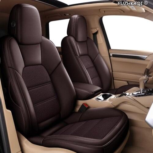 FUZHKAQI Custom Leather car seat covers For Infiniti QX50 QX56 QX80 Q70 QX60 Q50 ESQ QX30 Q50 Q70 Automobiles Seat Covers cars