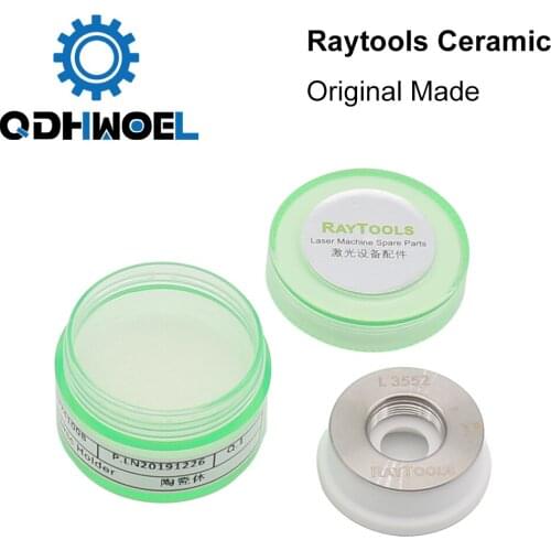 Original Made Raytools Laser Ceramic Dia.32mm Nozzle Holder for Raytools Fiber Laser Cutting Head Nozzle Holder