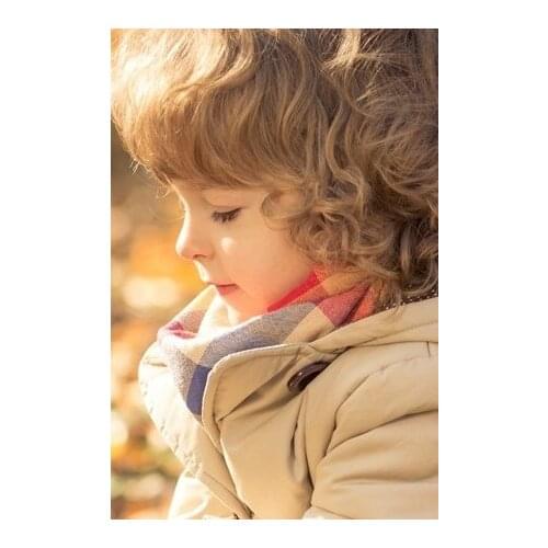 Canvas Painting Child Girl Beautiful Hair Sunny Lovely Morning Home Decoration Canvas Poster Print