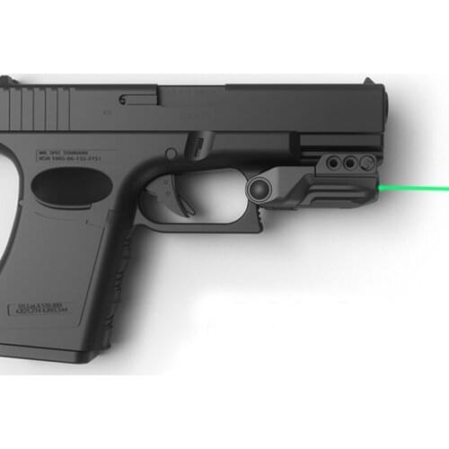 Low Profile Green Laser Sight Built-In Rechargeable Battery Subcompact Green Laser Fit Pistol self defense products