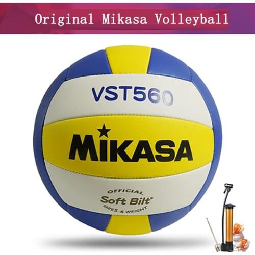 Original Volleyball VST560 Size 5 PU Fabric Professional Competition Student Training Volleyball