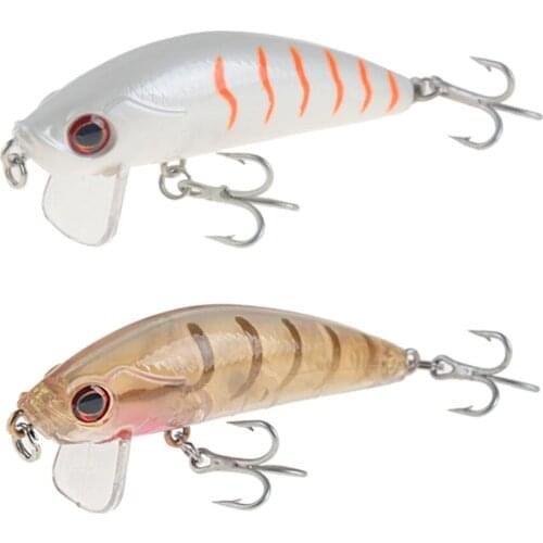 Floating Minnow Fishing Lure 6.5cm 6.5g 3D Eyes Plastic Hard Artificial Bait Pesca Wobblers Trout Pike Carp Fishing Tackles