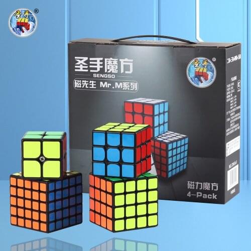 Genuine Sengso Magic Cubes Puzzle Speed Magico Cubos Antistress Educational Toys Children Adult Decompression Fidget ToysToys