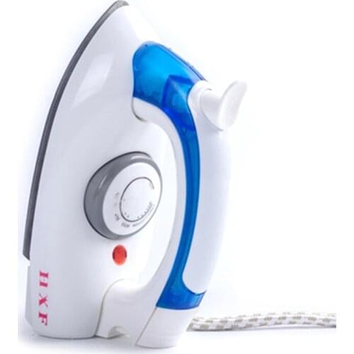 Portable Compact Size Mini Handheld Electric Baseplate Steam Iron Machine Foldable Handle 3 Gears Home Travel Use