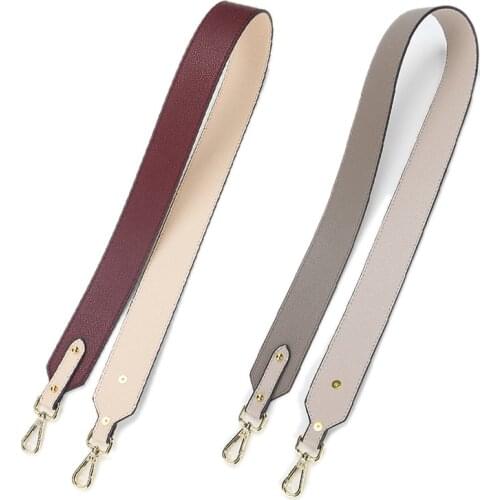 AIMIYOUNG Bag Straps Cow Genuine Leather Belt Shoulder Bag Wide Strap Handbag Handle Replacement Strap Accessory Bag Part Belt