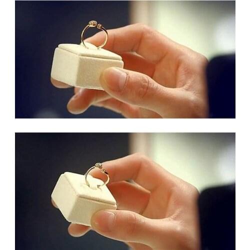 S925 Sterling Silver Engagement Ring Qian Songyi Same Open Ring Korean Jewelry Wedding Rings Anniversary Allied Express