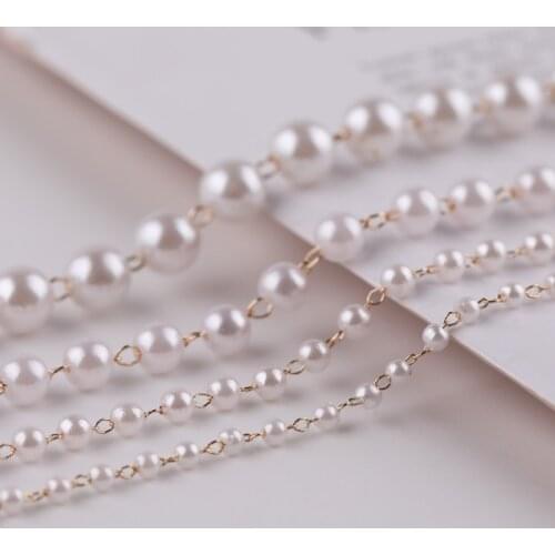 1pc Imitation pearl diy handmade earrings necklace bracelet sweater chain jewelry accessories material